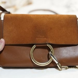Chloe Faye Bag small brown